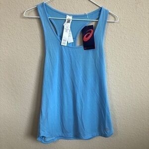 ASICS Tank Top Athletic Racerback Yoga Spin NWT